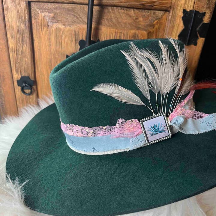 DOLLY ESTELLE - Wholesale Hat Accessory - Women's - Hat Pin - Desert Blossom Agave0