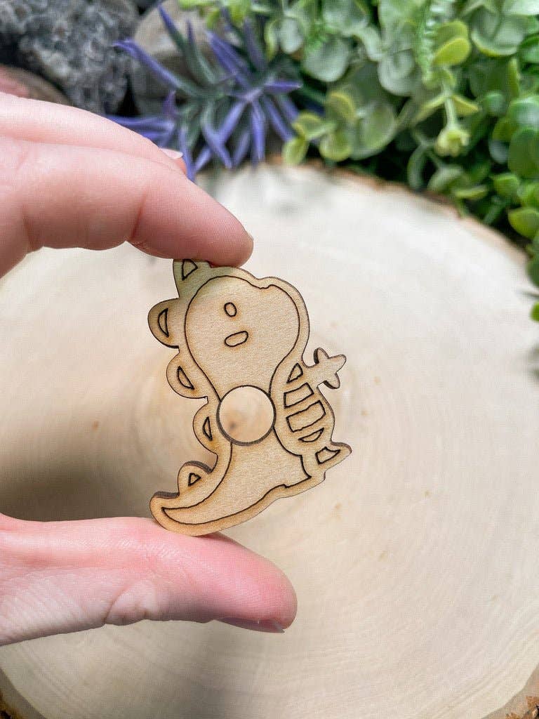 Copper Ashes - Wholesale Decorative Tabletop Object - Wooden Small Sphere Stand8