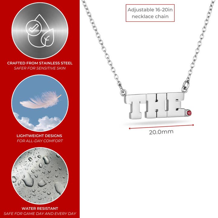 Stone Armory - Wholesale Pendant/Charm Necklace - THE. Ohio State University Necklace1
