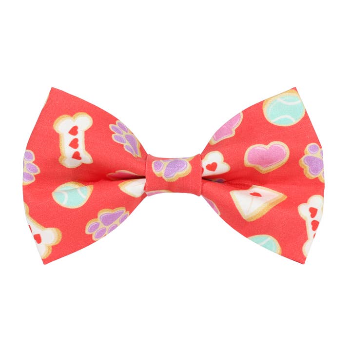 V-day cookies Dog Bow Tie for wholesale by Pretty posh pups