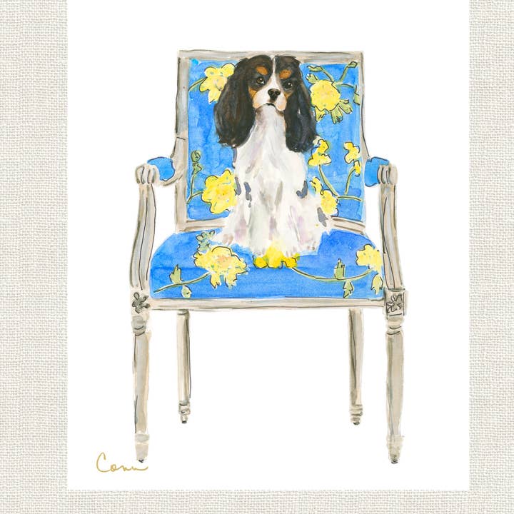 ”Tri Cavalier sitter” för wholesale av Connie Collum Art