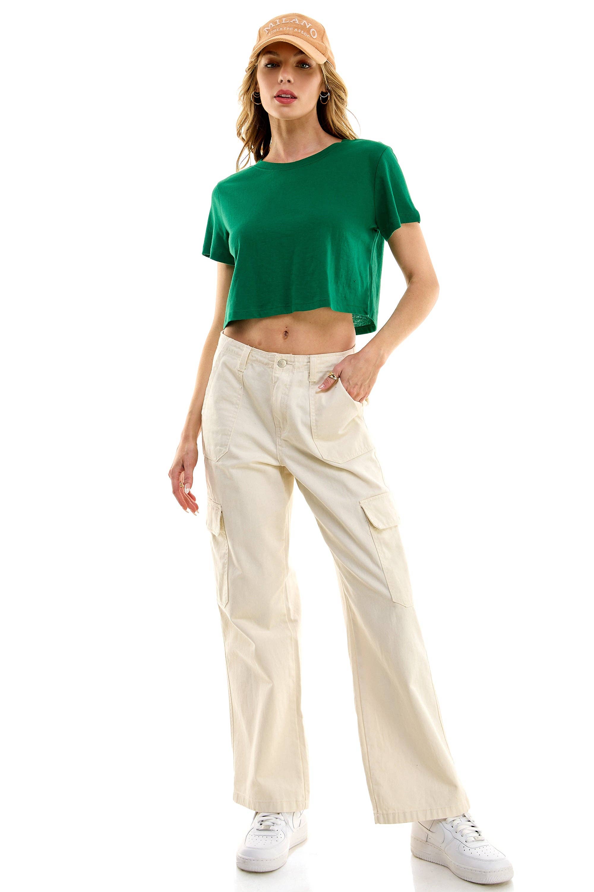 LOVING PEOPLE - Wholesale T-Shirt - Women's - Premium Cotton Crop Tees171