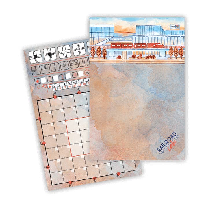 Railroad Ink - SPIEL Promo Board for wholesale by Horrible Guild