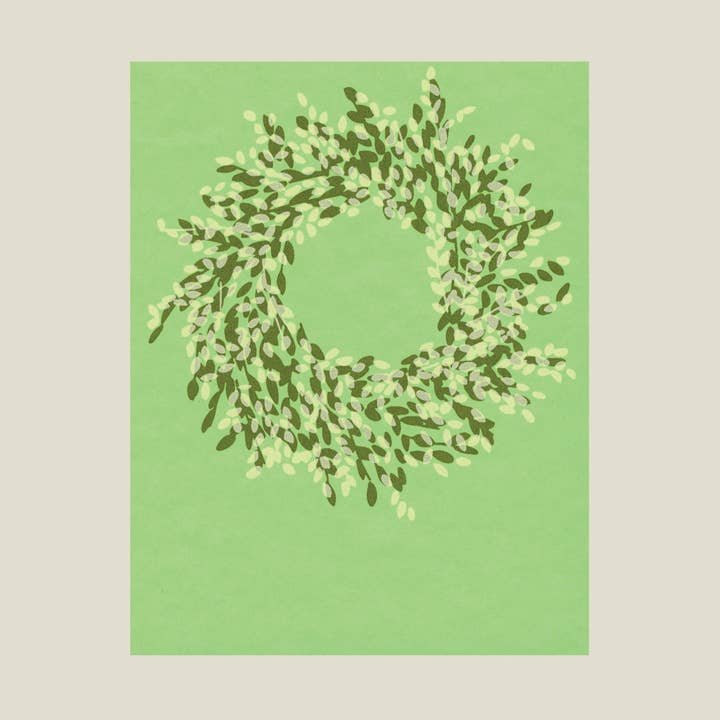 Buksbom krans kort for engroshandel hos Kinaloon