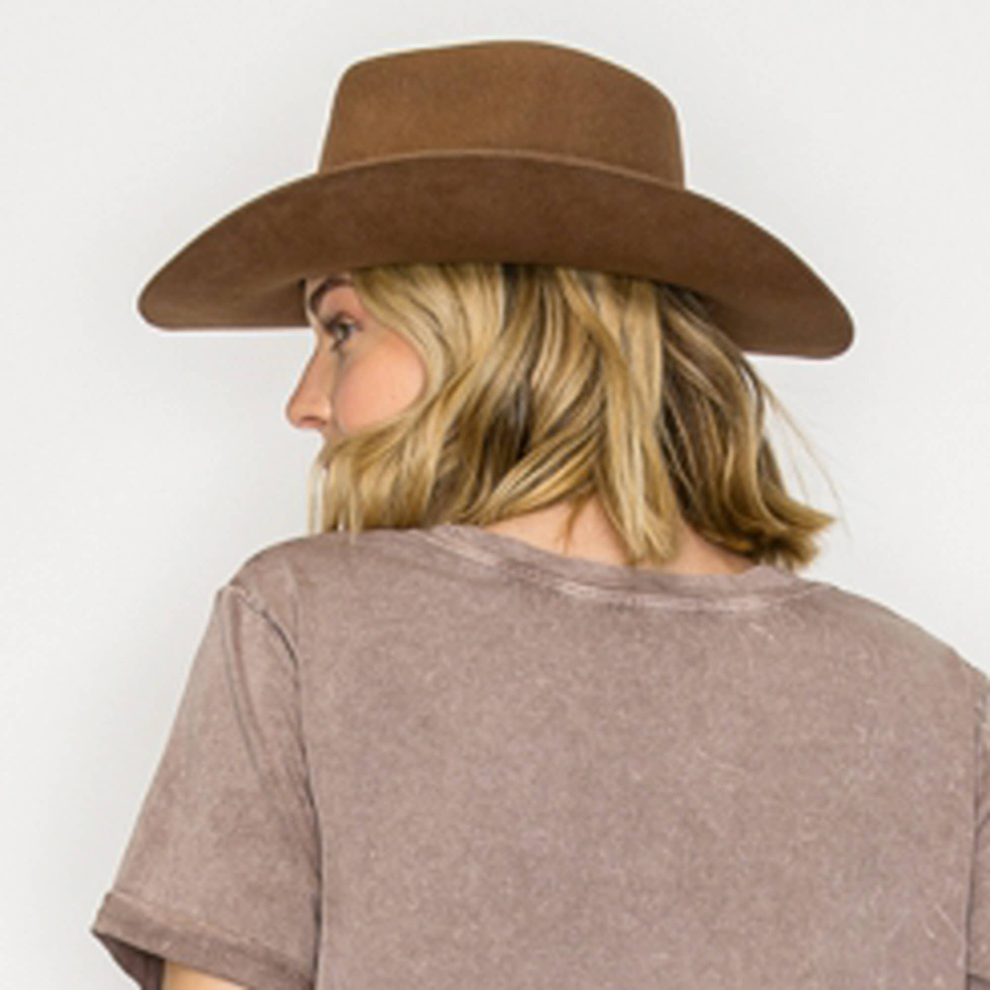 One and Only Accessories - Vente Accessoire pour chapeau – femme - Chapeau de cowboy haut de gamme en 100 % laine australienne 30