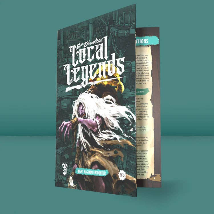 QMDirect - Wholesale Board Game - Epic Encounters - Local Legends (Night Hag)2