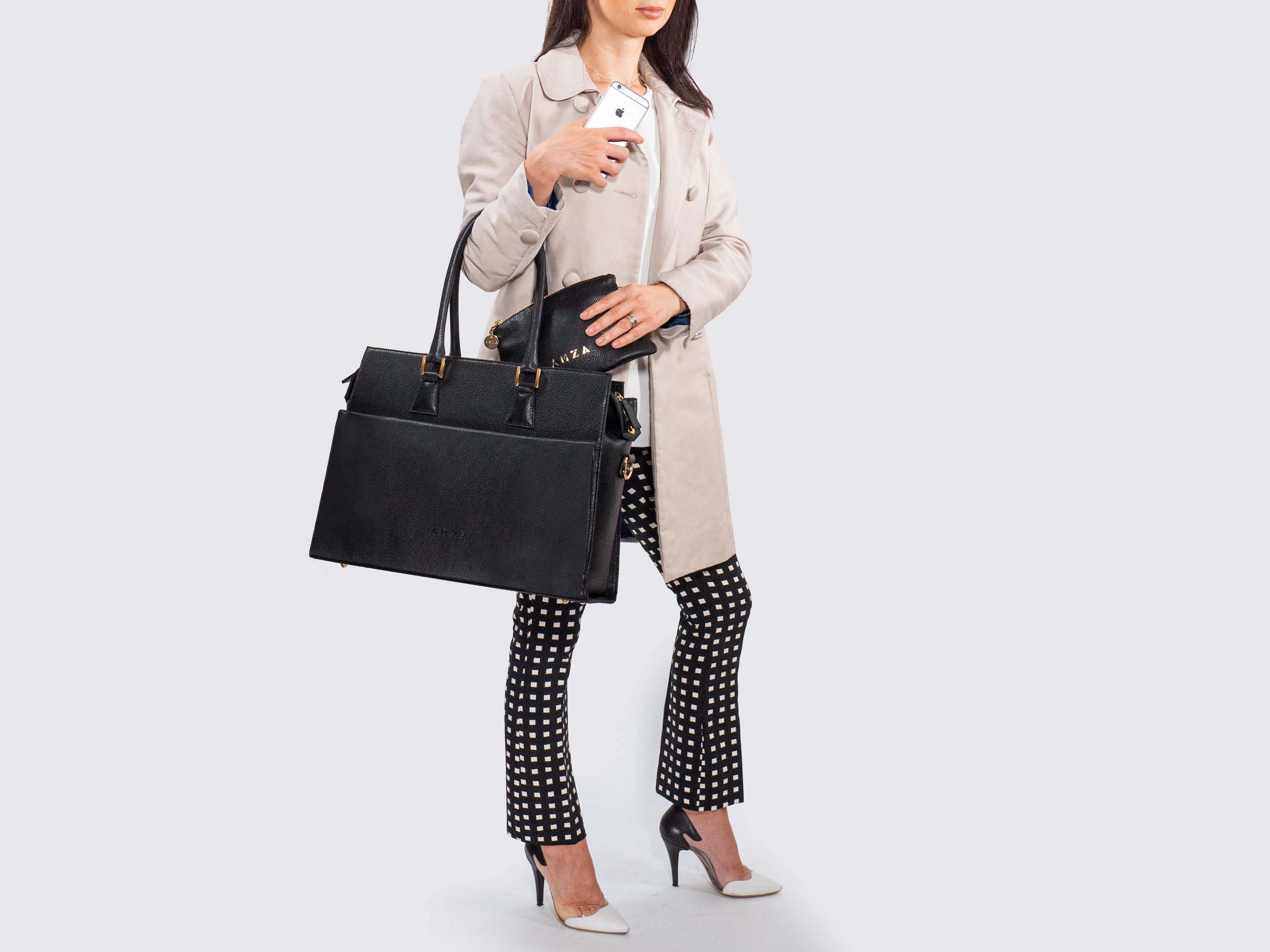 AMZA Bags - Wholesale Top Handle Bag - Women's - Evora | The Workbag21