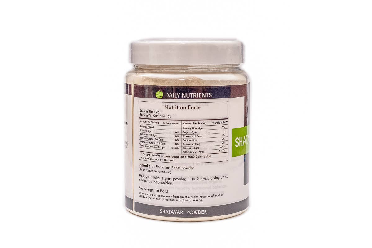 Daily Nutrients – wholesale Protein/superfood powder – SHATAVARI POWDER2