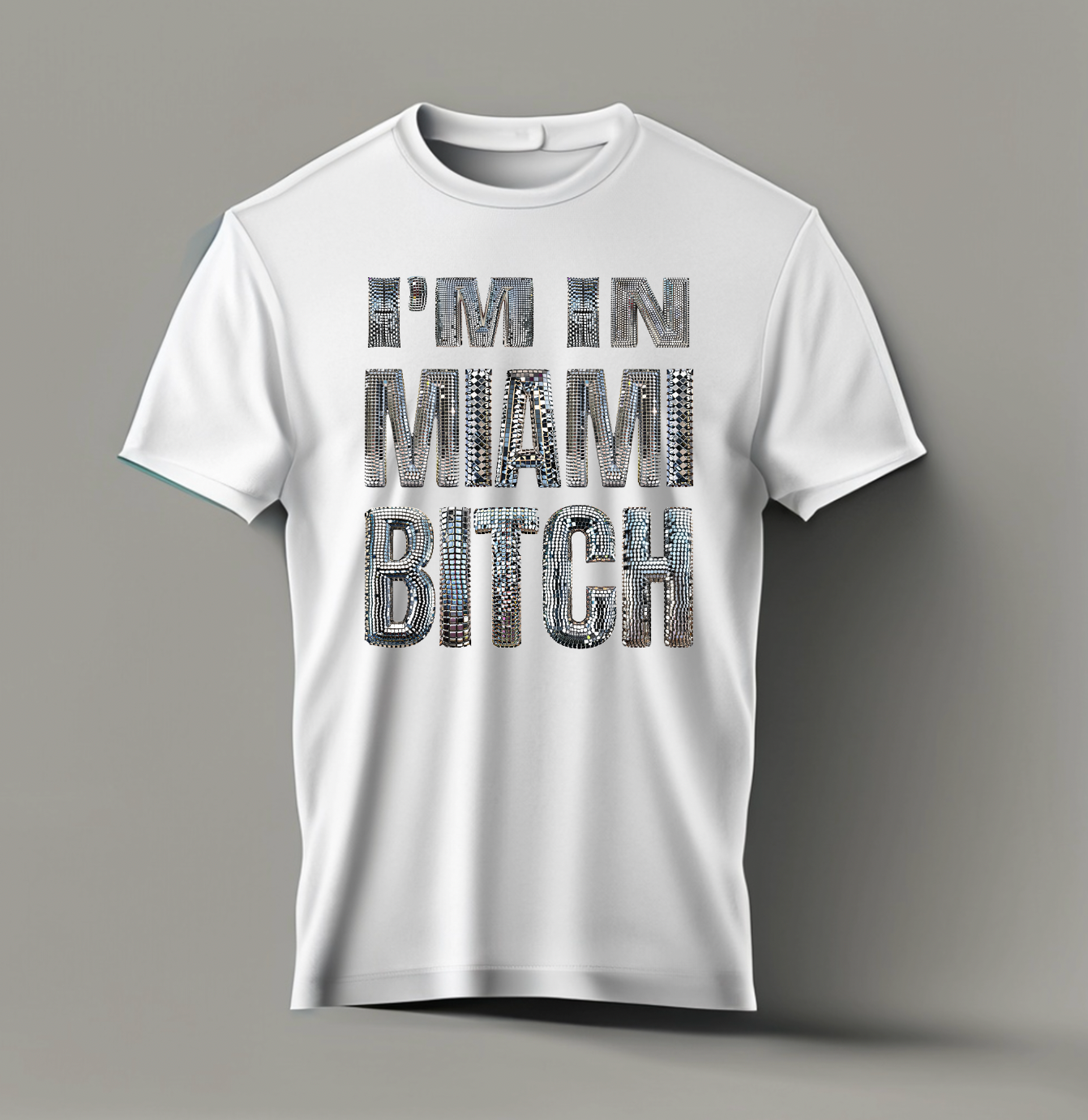 Grooveman Music - Vente T-shirt à imprimés – unisexe - T-shirts I'm in Miami Bitch Mirror | Grooveman Music2