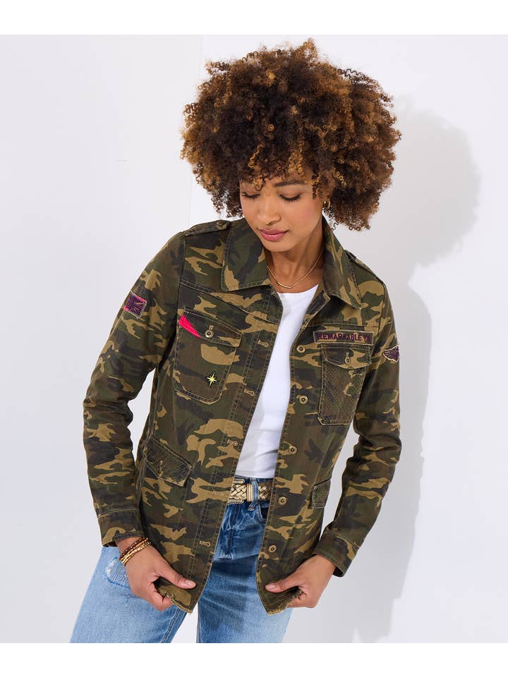 Khaki Boutique Embrace Joy Jacket for wholesale on Faire3