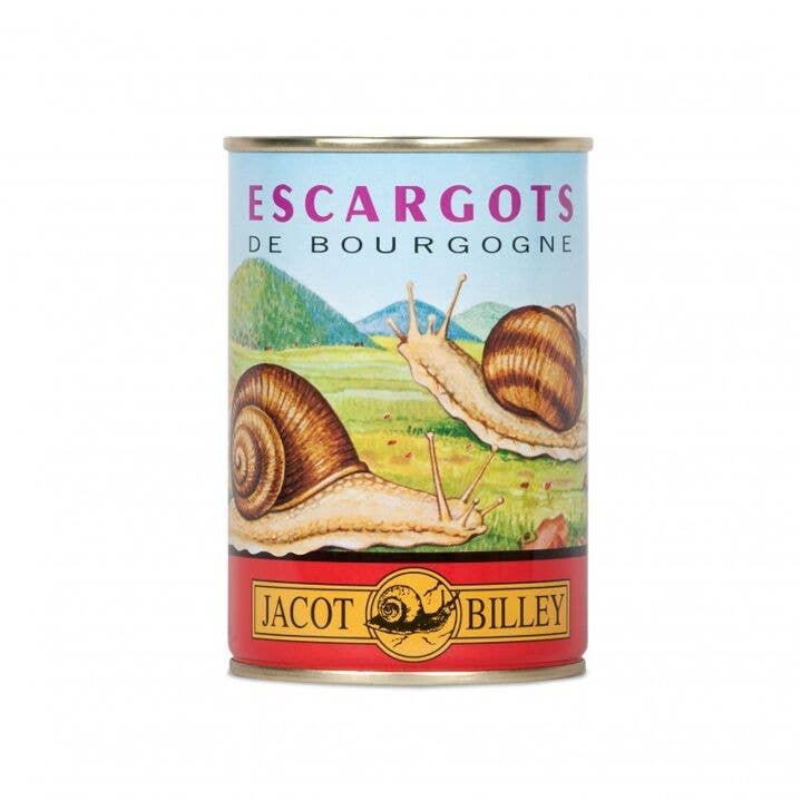 Jacot Billey - Vendita all'ingrosso Pesce in scatola - Le nostre lumache medie di Borgogna (scatola media da 72)