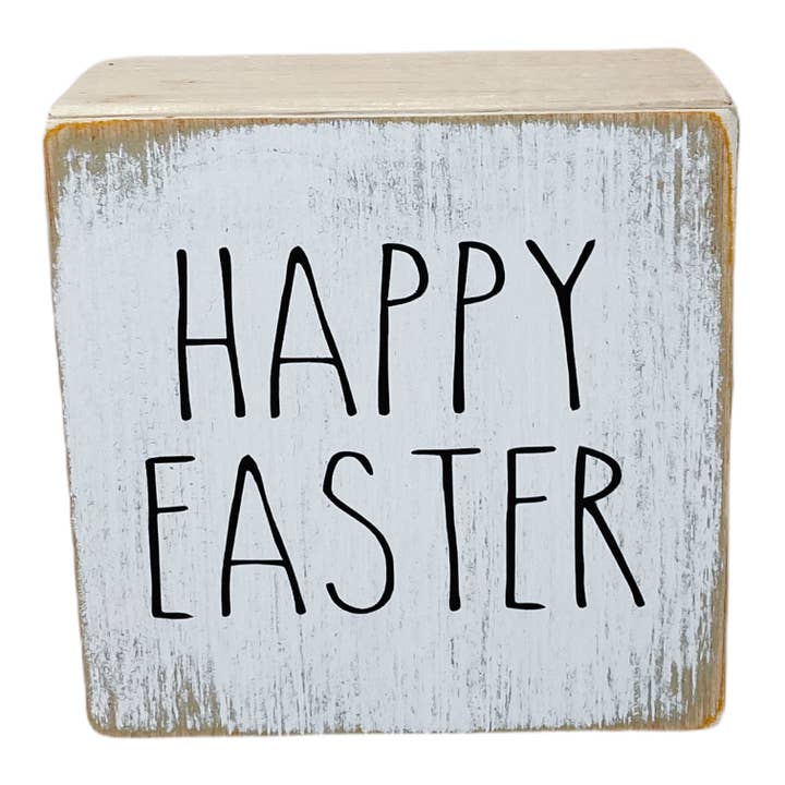 Happy Easter Farmhouse Sign for wholesale by Joshua Jar