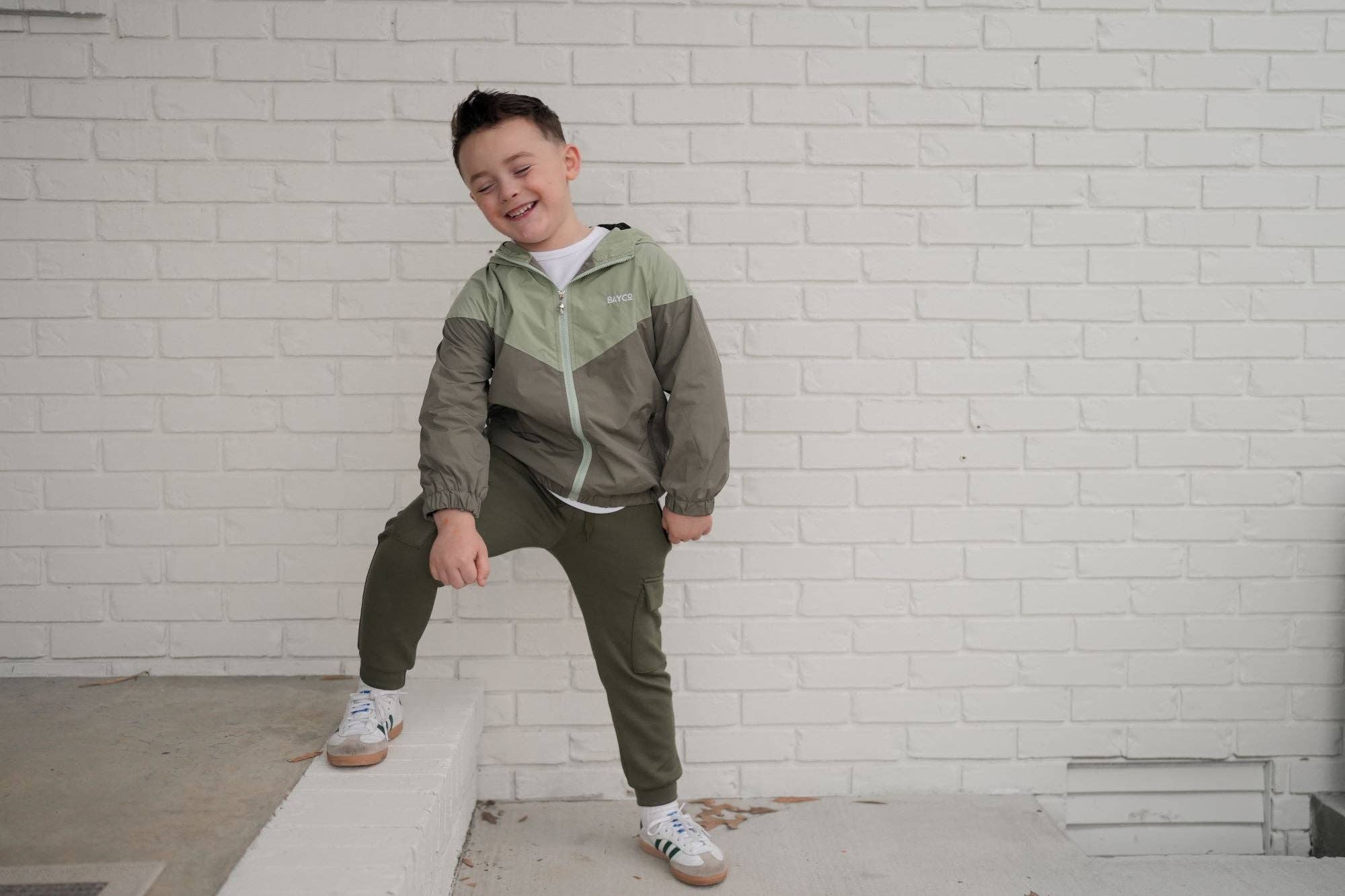 Bay Co. Apparel – wholesale Windbreaker – Kids – Salt + Sage Windbreaker6