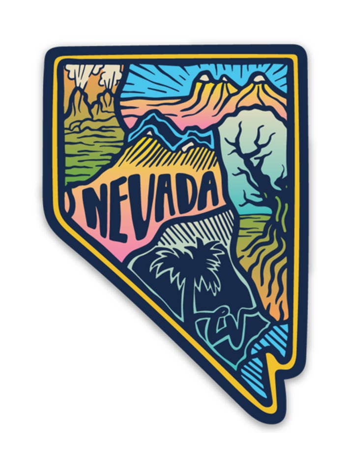 Nevada Love Sticker for wholesale by Keep Nature Wild
