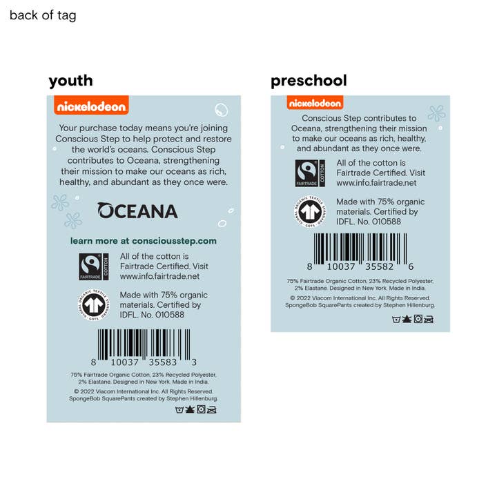 Conscious Step - Wholesale Socks - Kids - Kids Patrick Socks that Protect Oceans2