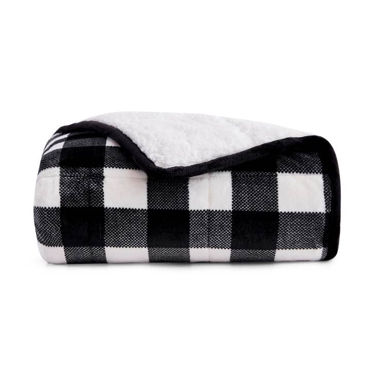 Sutton Home Fashions LLC - Wholesale Throw Blanket - Rejuve Velvet Sherpa Weighted Throw Blanket