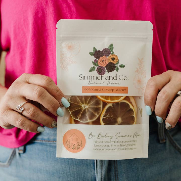 Simmer and Co Natural Aroma - Wholesale Potpourri - Be Balmy Simmer Pot Mix, Natural Citrus Grove Aroma7