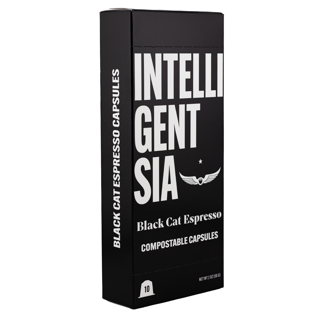 Intelligentsia Coffee - Vente Dosettes de café - Capsules Espresso Black Cat, boîte de 10.4