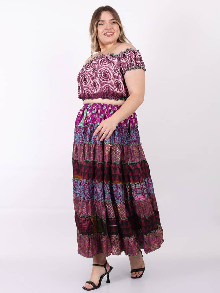 Wevez - Wholesale Skirt - Women's - Women's Multi Layer Banjara skirts 7 Layer Mix Lot Wholesale4