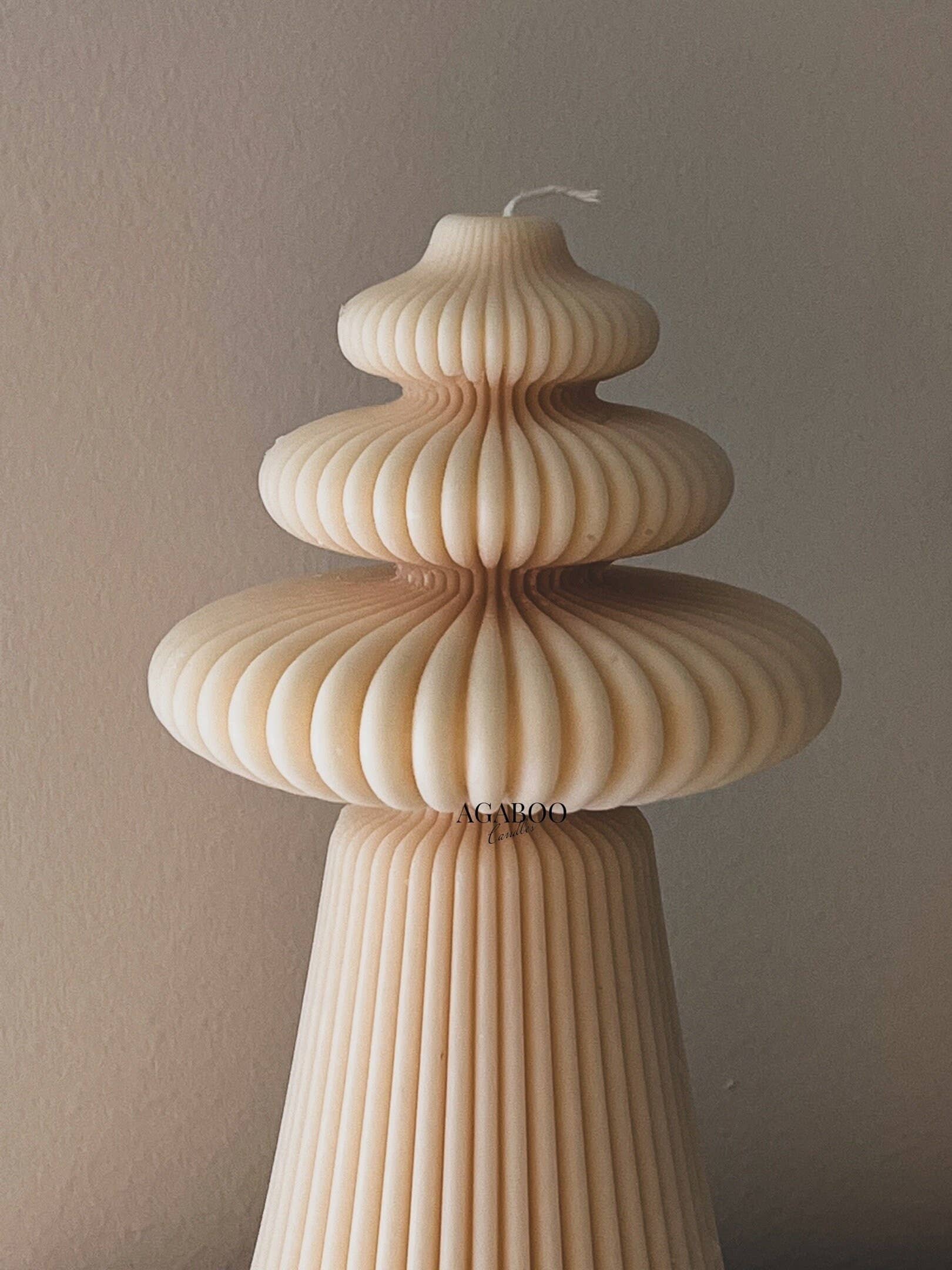 Agaboo Candle - Wholesale Novelty Candle - Roman Pillar Candle 8x4in 4