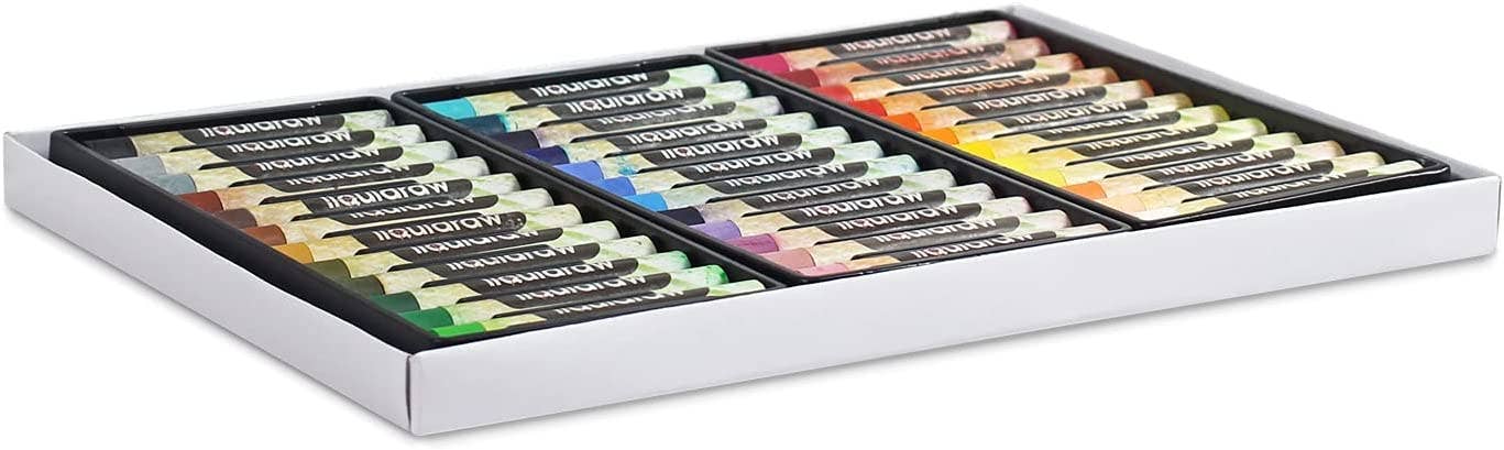 Liquidraw – wholesale Pastels – Liquidraw Oil Pastels Super Soft Water Soluble For Art, 36 Colours Watercolour Blending Oil Pastels Crayons Set For Artists, Students, Kids, Drawing, Sketching & Painting6