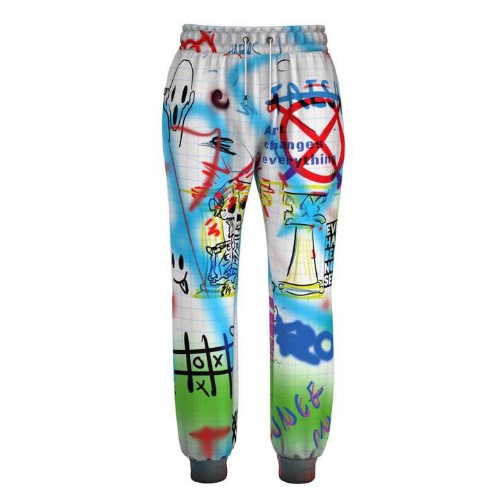 Wall Art Sweatpants for wholesale by FreshHoods