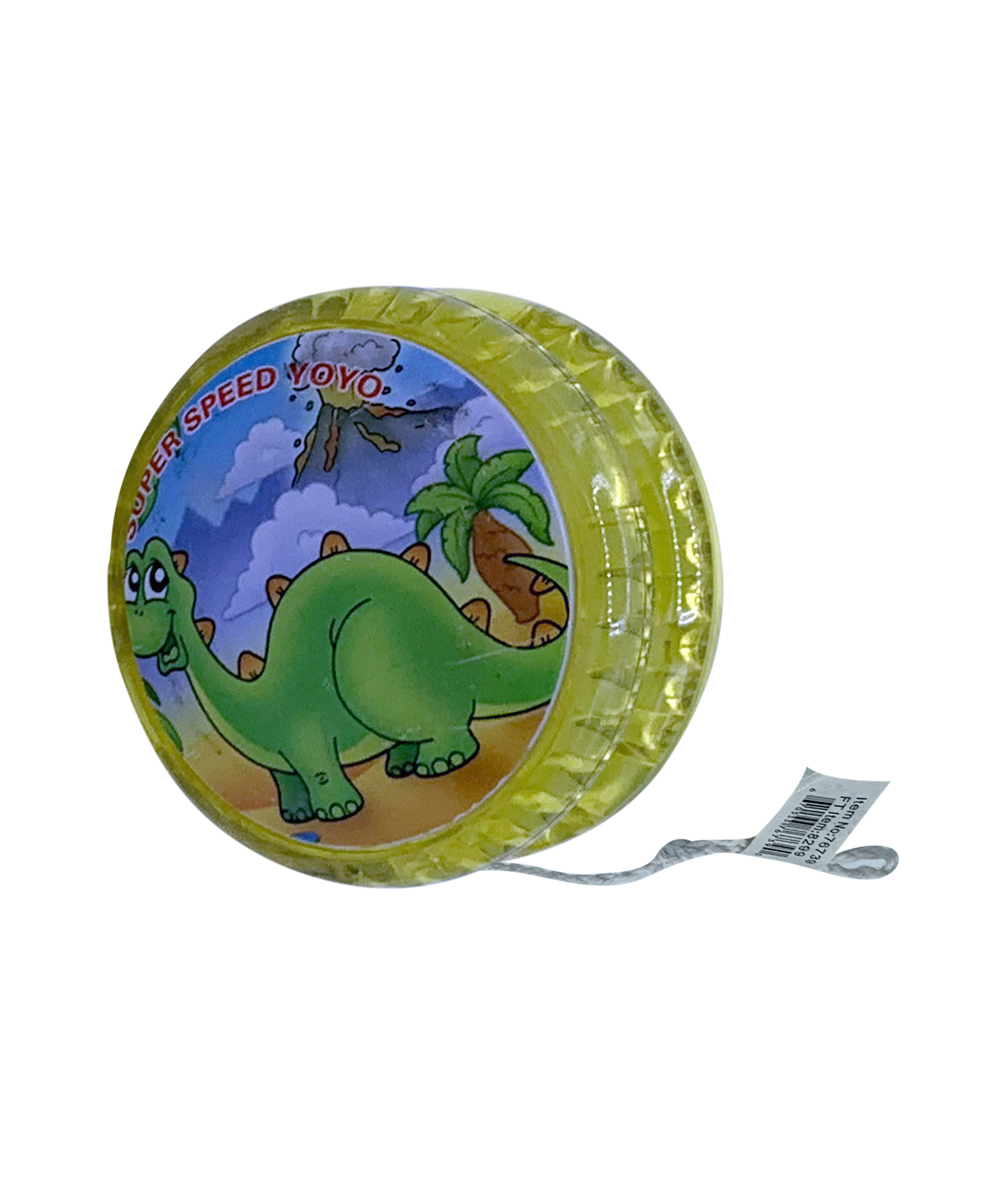 K & S WHOLESALE INC – Brinquedo com luz - Crianças e bebés por atacado – Fun Light Up Dinosaur Yo-Yo Toy 12CT Display Balcão1
