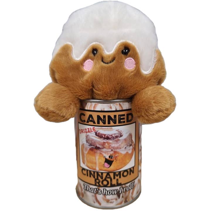 Canned Gifts - Wholesale Stuffed/Plush Toy - Kids & Baby - Canned Cinnamon Roll | Baking Plush in a Can w/Funny Jokes4