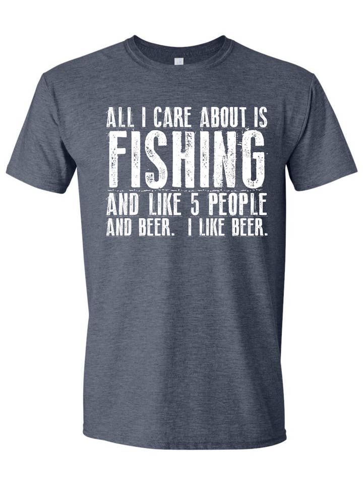 Fishing and Beer for wholesale by American Threadz Apparel