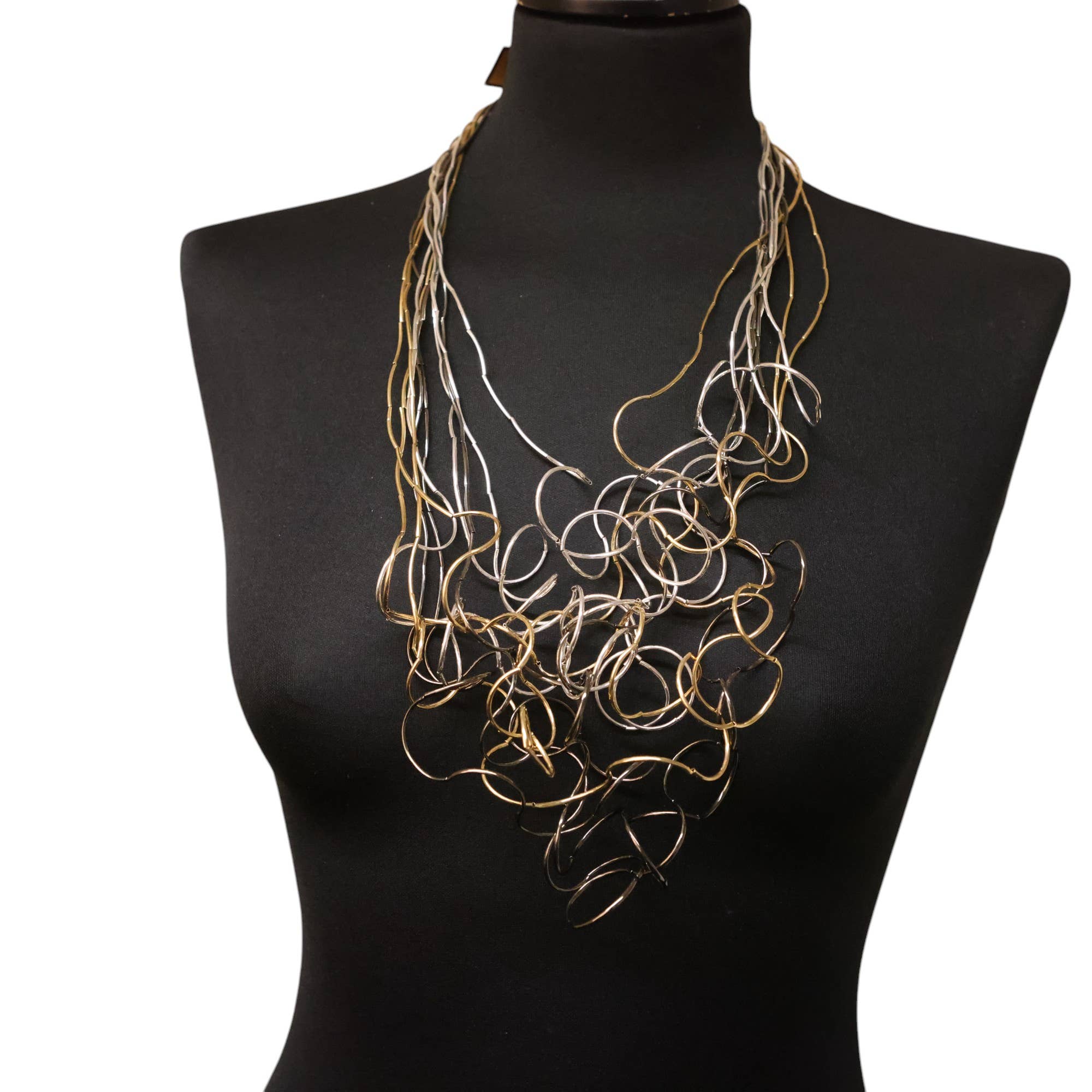 Jess & Lou - Vente Colliers plastrons - Collier Multi Rangée Déclaration NK2121