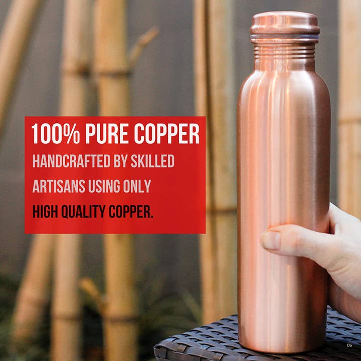 Perilla Home - Wholesale Water Bottle - Plain copper bottle (1L)3