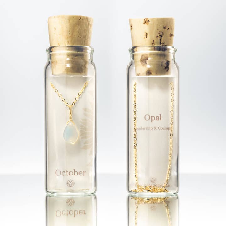 October Birthstone Necklace for wholesale by Kindness Gems