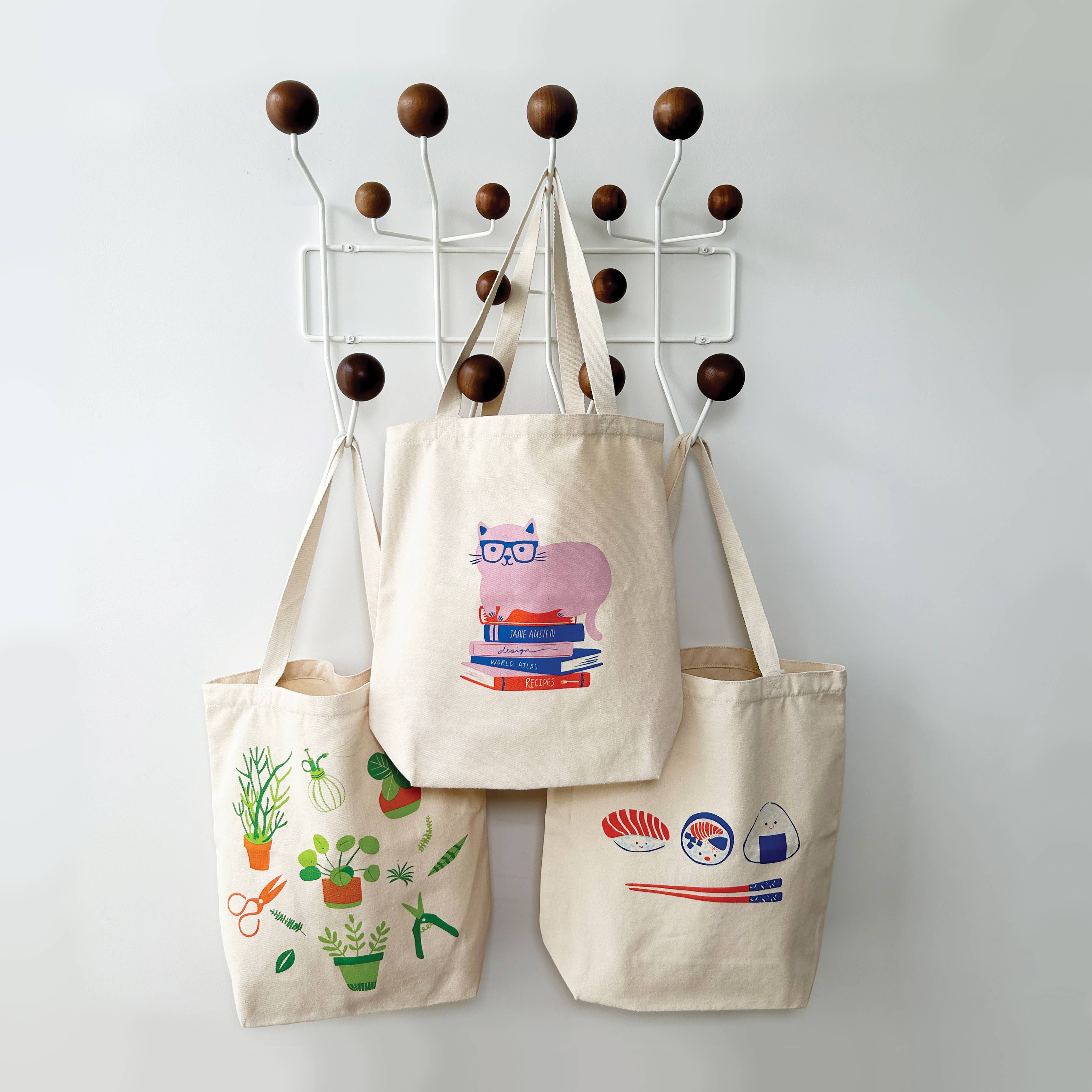 Girl of All Work - Wholesale Tote bag – Women's - Sushi Trio Tote Bag2