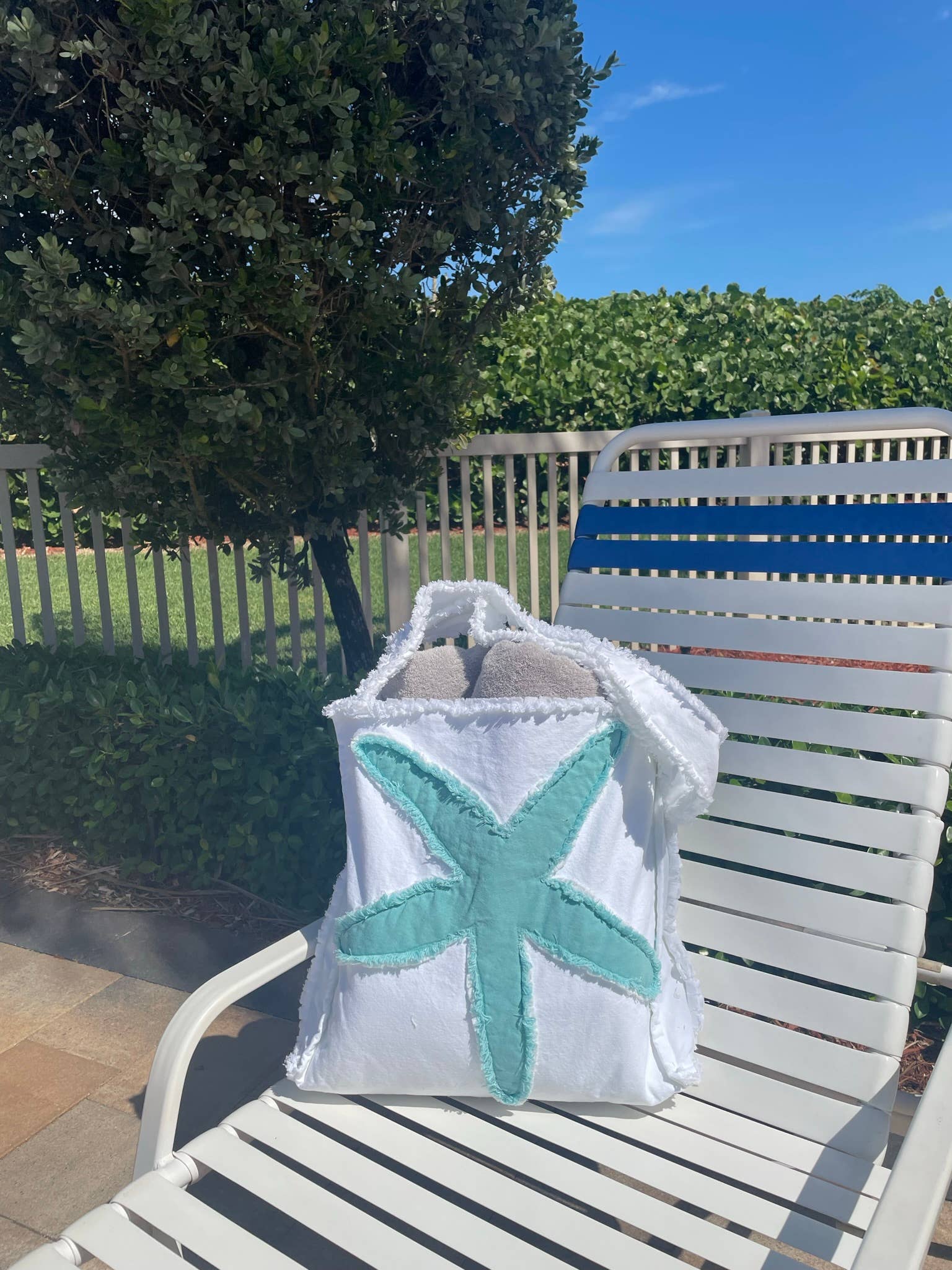 Sandy by the Sea Designs – Saco de praia por atacado – Bolsa de Praia Estrela-do-Mar Coastal4