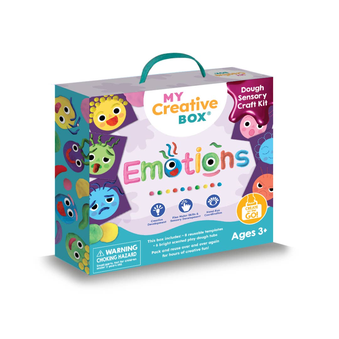 My Creative Box – Kit de artesanato DIY - Criança por atacado – Caixa de artesanato sensorial Emotions Dough