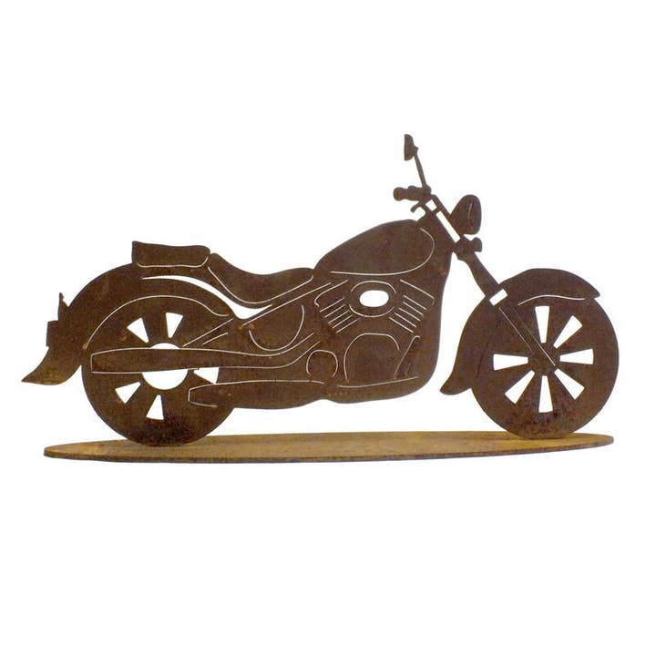 Suporte de Moto Metal Garden Art por atacado de Overwrought