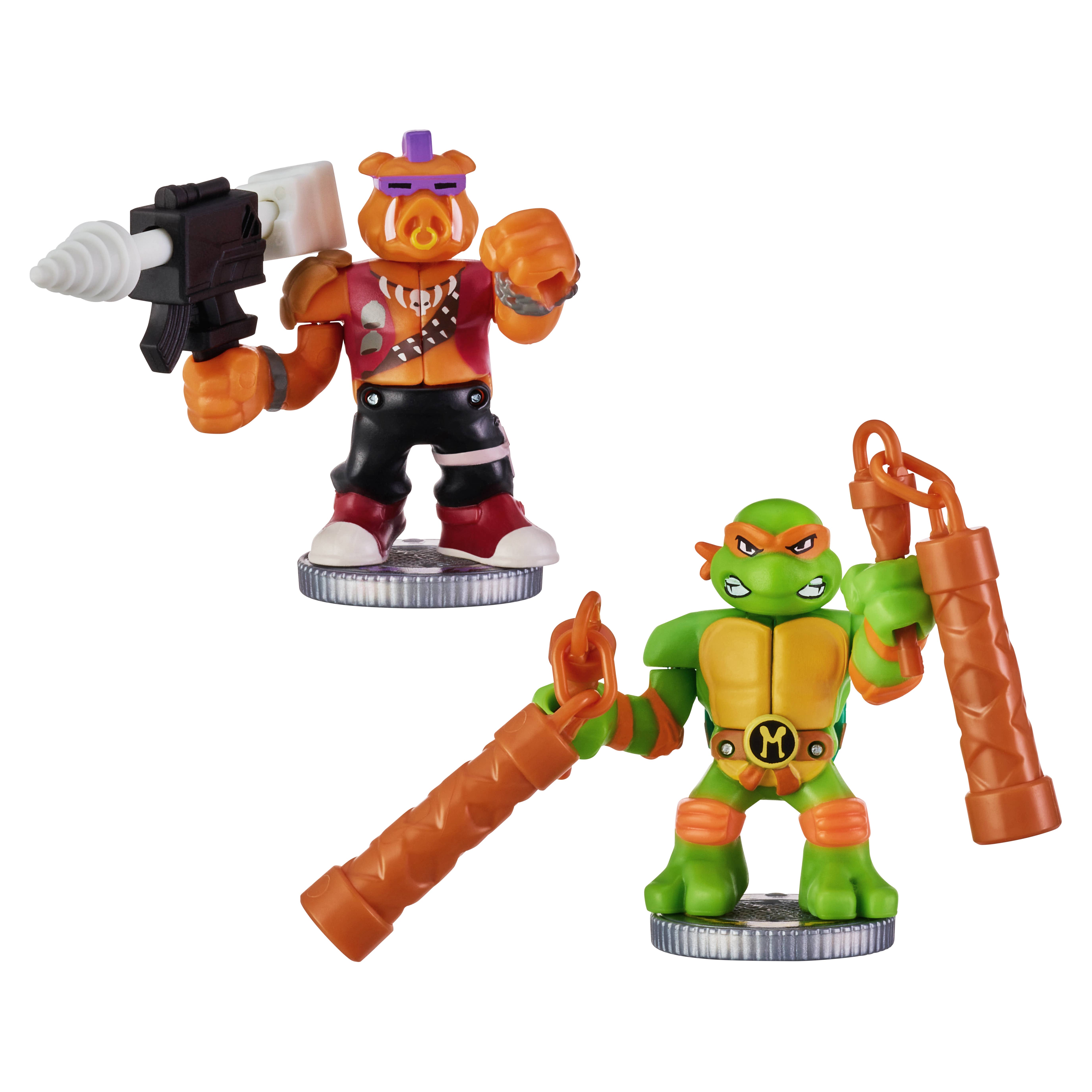 Toysmith - Wholesale Toy Set - Kids - Moose Toys Akedo Teenage Mutant Ninja Turtles Versus Pack5