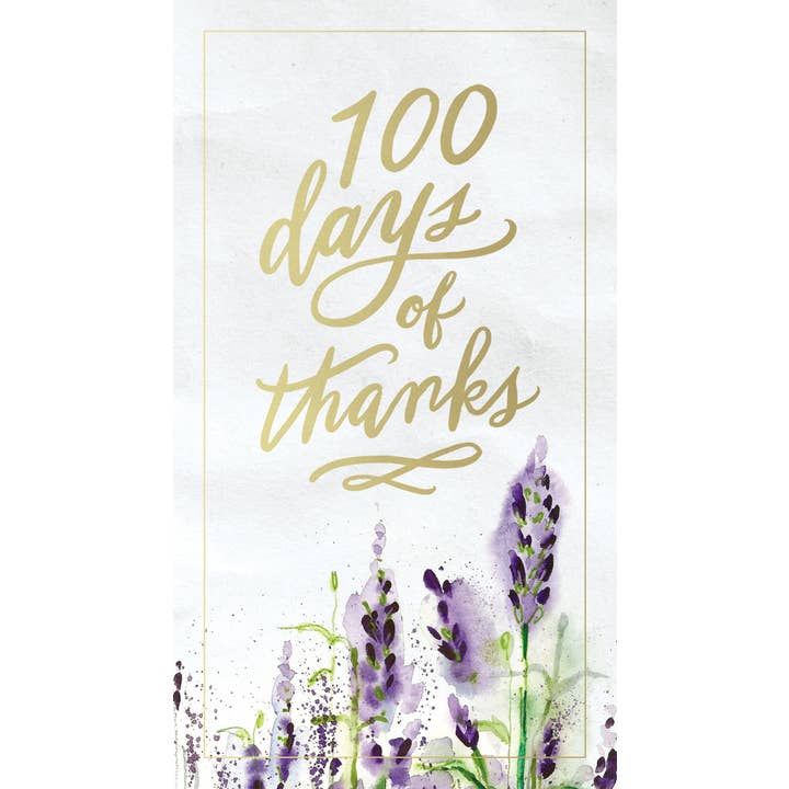HarperCollins Christian Publishing - Wholesale Self-Help & Personal Development - 100 Days Of Thanks
