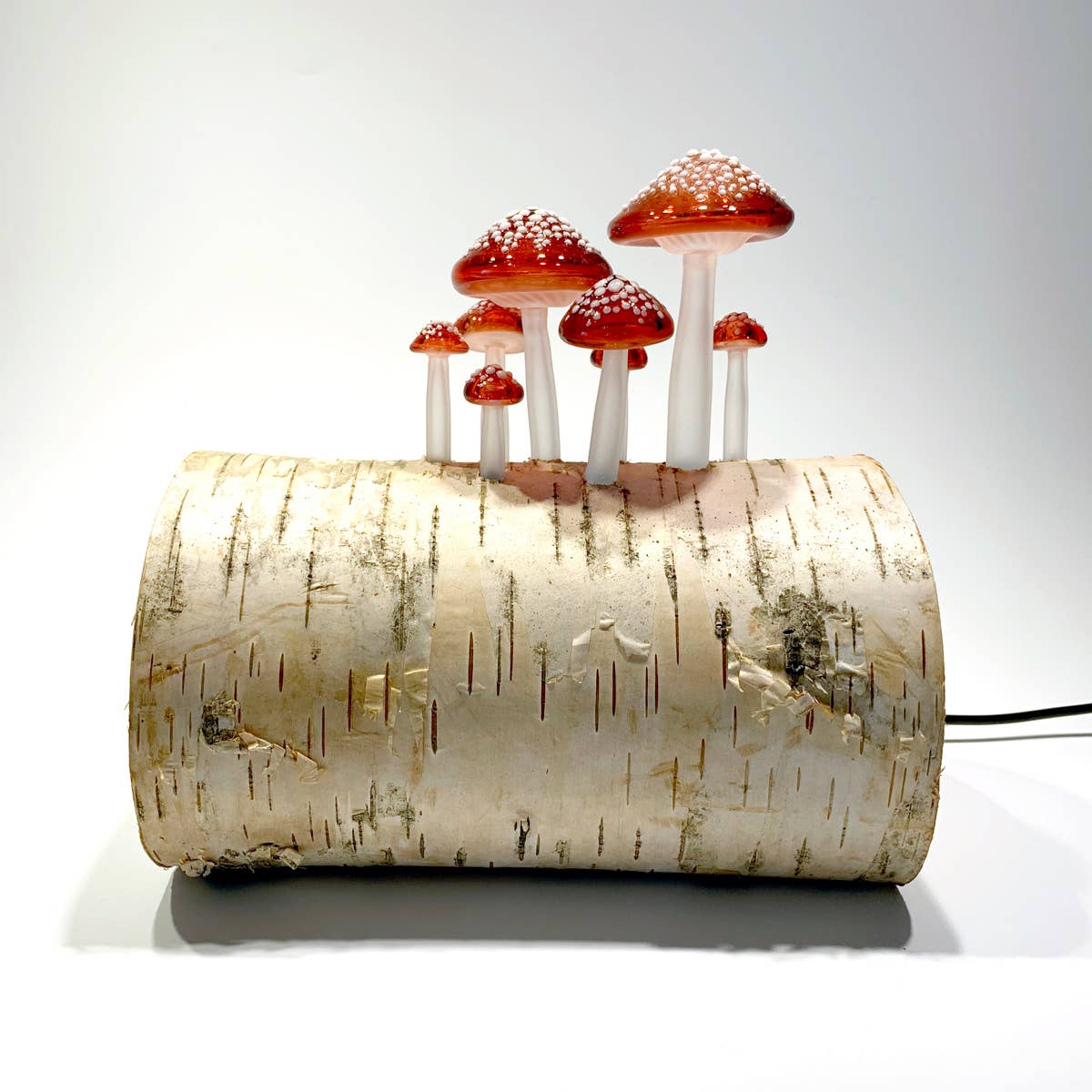 Sage Studios - Wholesale Night Light - Birch Log Lamp0