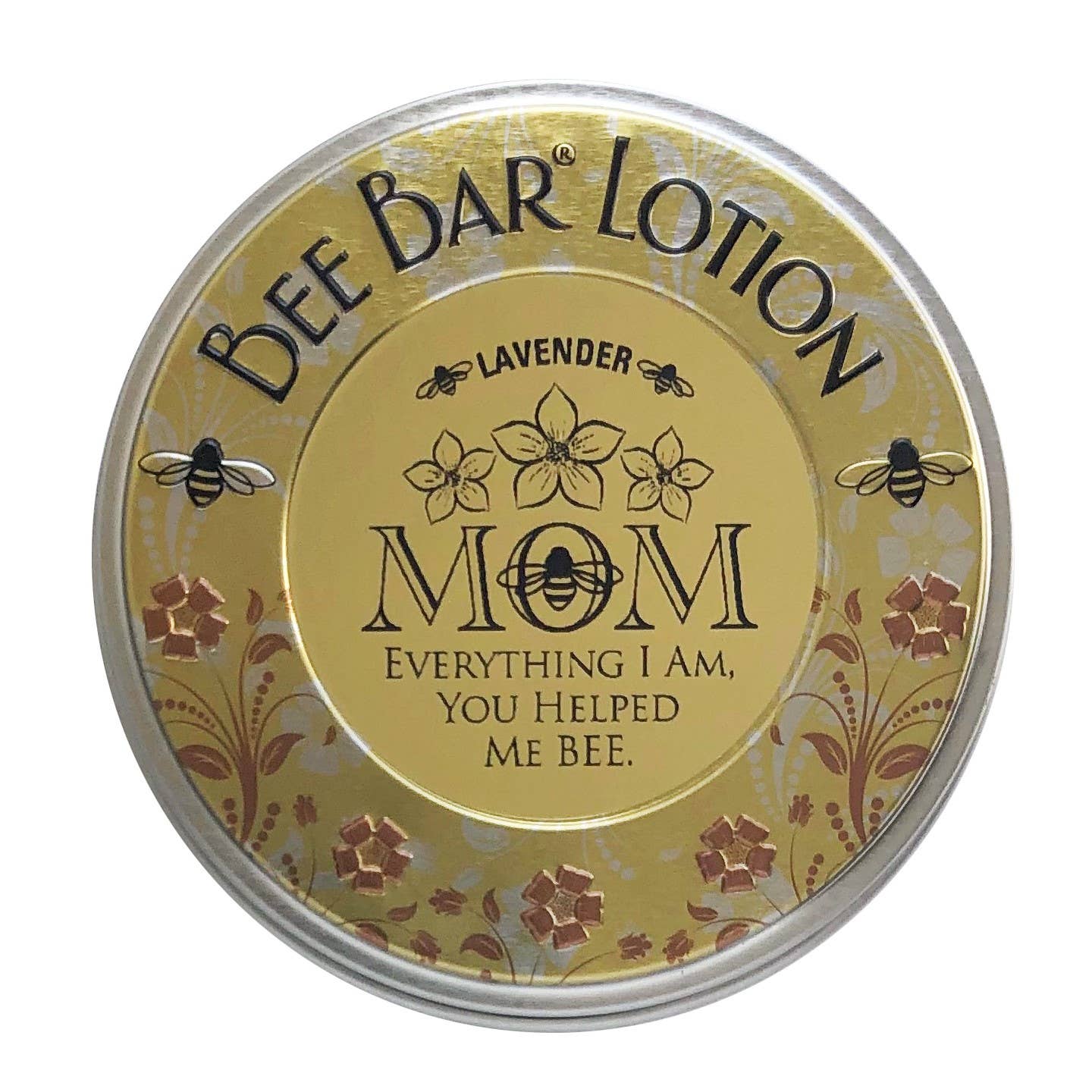 Honey House Naturals - Wholesale Solid Lotion - "Mom - Everything I Am ..." - Sentiment Bee Bar Lotion Bar4