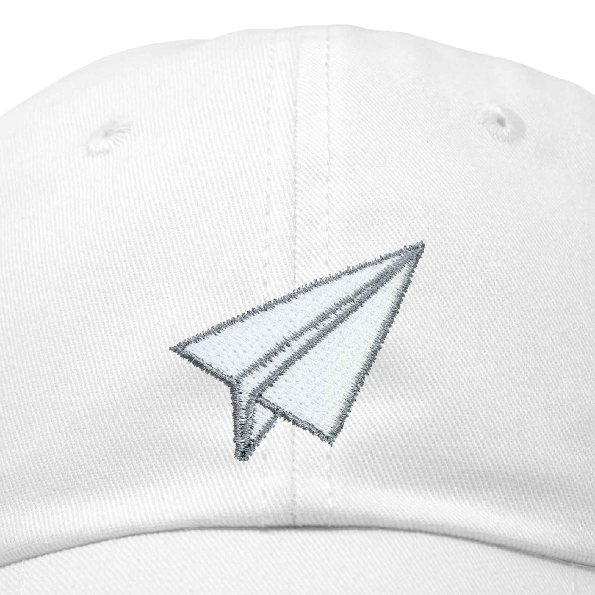 Dalix – Engroshandel Baseballkasket - Unisex – DALIX Paper Plane Hat Broderet Herre Dame Baseball Cap21