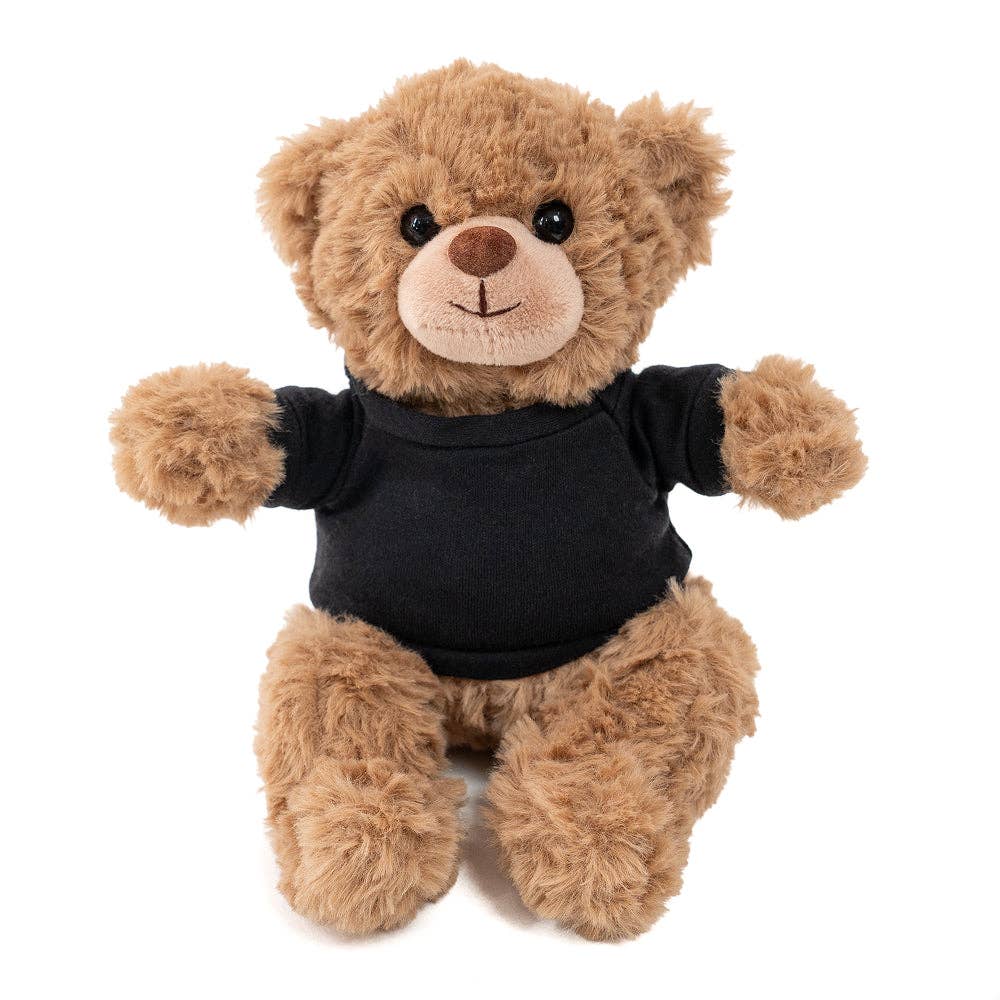 Plushland – wholesale Stuffed/plush toy – Kids & baby – 9" Beige Plush Bear with Custom T-Shirts | Stuffed Animals