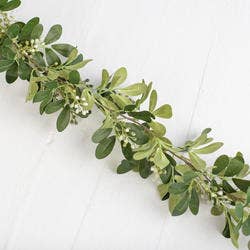 Factory Direct Craft - Wholesale Bunting/Garland - Faux Tea Olive Greenery - Select Garlands or Branch Stems4