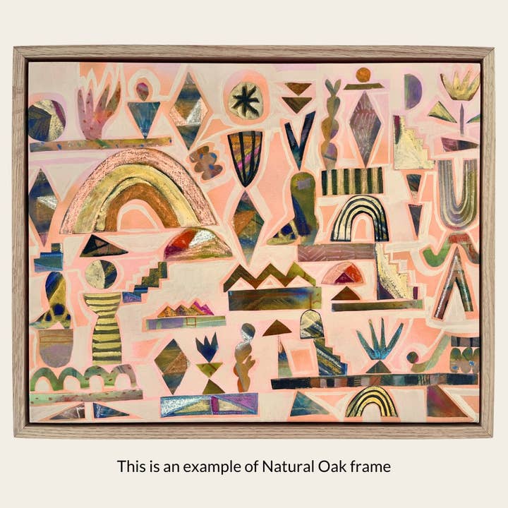 El Baker Art - Wholesale Art Print - Cowgirl Collage Print | Colorful Pansies Poster - Vintage Western Wall Art17