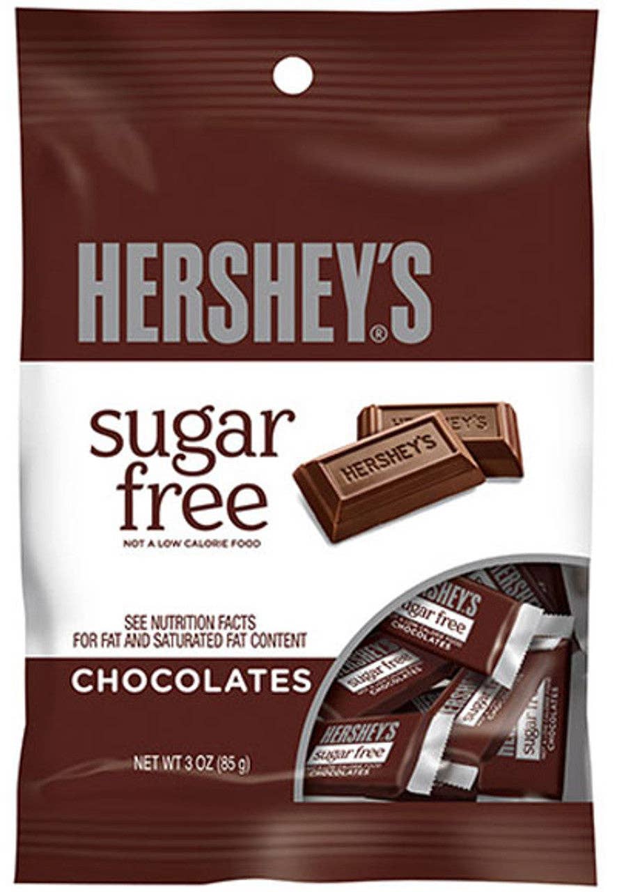 I Got Your Candy – Großhandel Schokoriegel – Hershey's Plain Chocolate Bar, zuckerfrei, Beutel 3 Unzen — 12 ct2