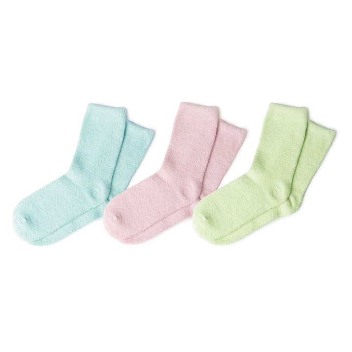 DM Merchandising - Wholesale Socks - Women's - Lemon Lavender You Had Me At Aloe Super Soft Spa Socks