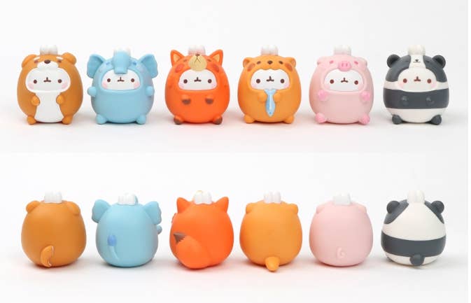 K-Wonderland - Wholesale Figurine Toy - Kids - Molang & Animal Friends Random Figure Ver.21