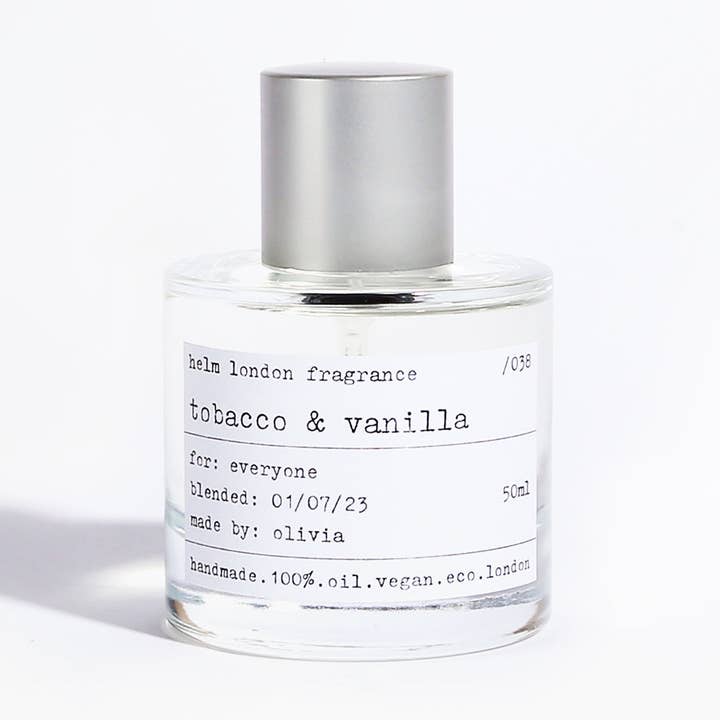 Tobacco & Vanilla Fragrance - 50ml for wholesale by Helm London