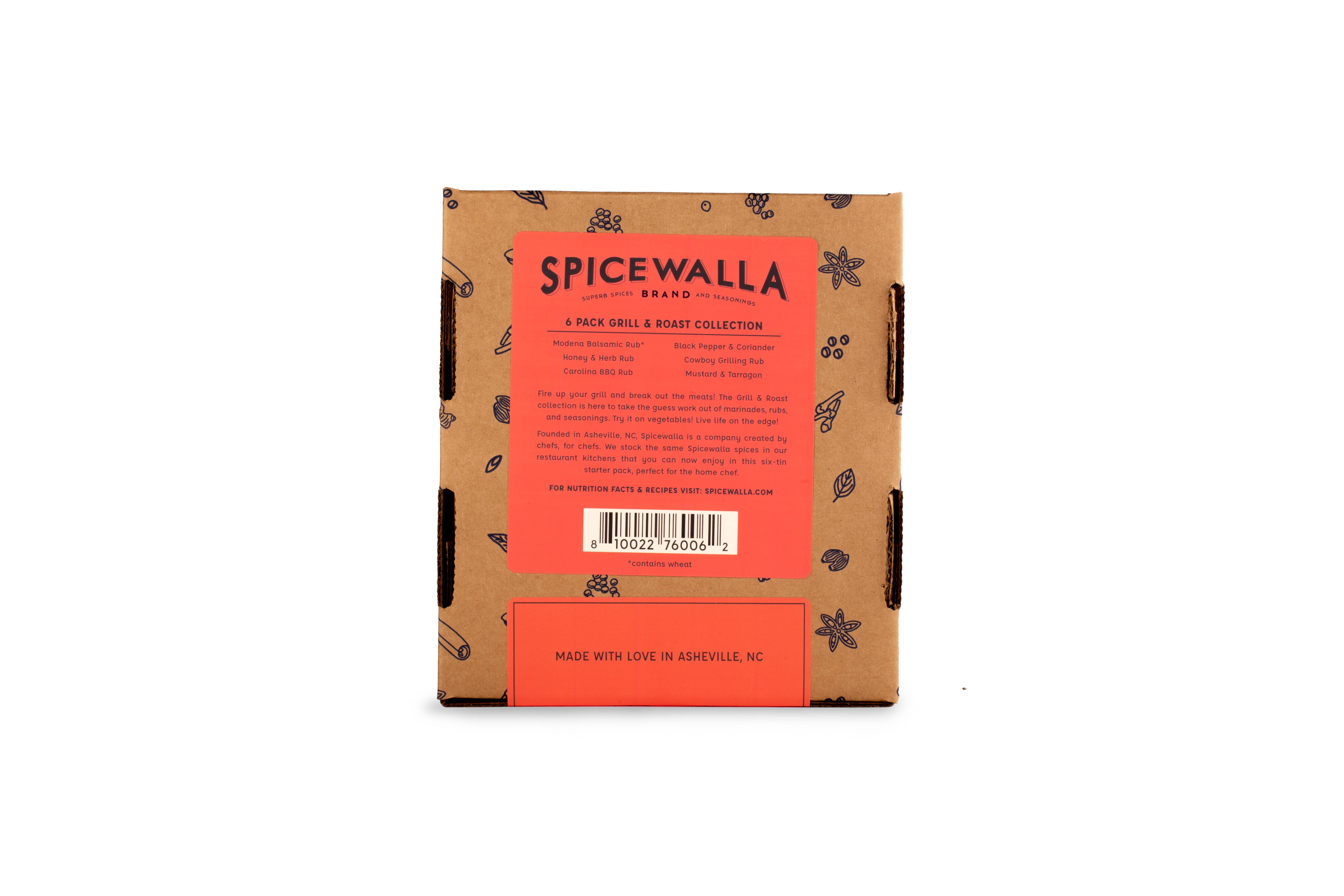 Spicewalla - Wholesale Rub - Grill & Roast Collection 6 Pack Gift Set1