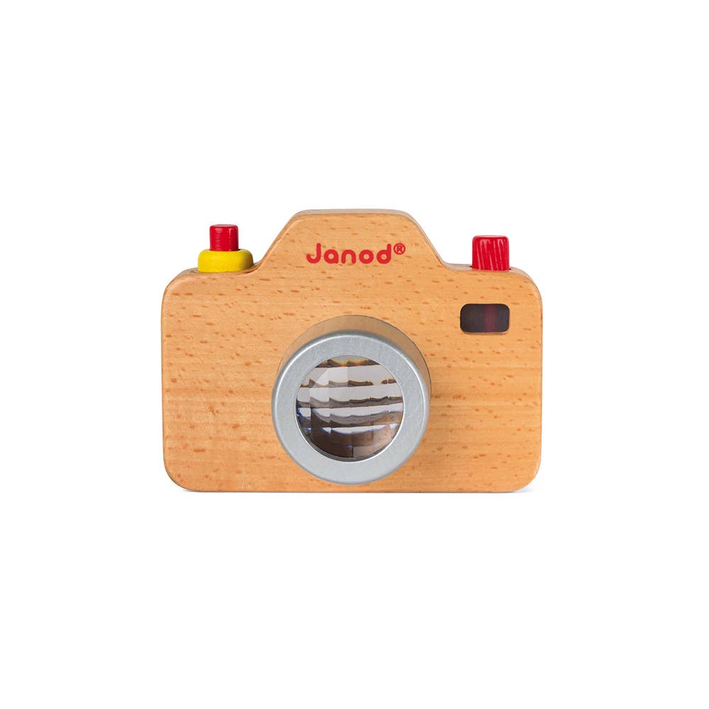 Janod - Wholesale Wood Toy - Kids - Sound Camera - Batteries Included - Silicone Case7